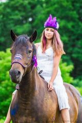 Indiánská čelenka na přání z pravého peří AIVA