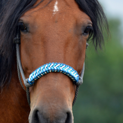 Provazová ohlávka s opletem HAIDI (paracord) AIVA