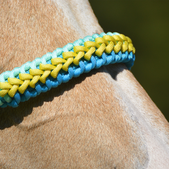 Křížová bezudidlová uzdečka SIOUX (paracord) AIVA
