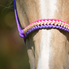 Provazová ohlávka s opletem SIOUX (paracord) AIVA
